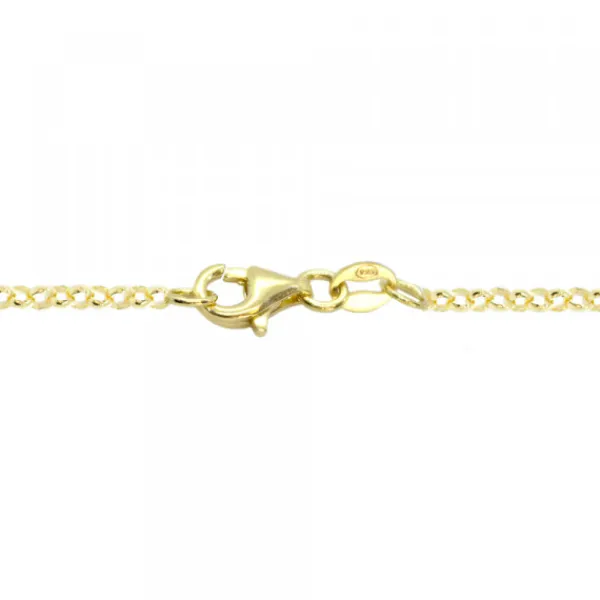 Gargantilla Plata Dorada 8mm*Eguzkilore Outlet