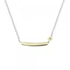 Gargantilla Identidad Plata Dorada Personalizable*Eguzkilore Best