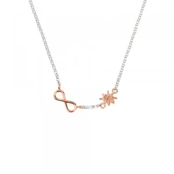 Gargantilla Infinito y Plata Rosa*Eguzkilore Clearance
