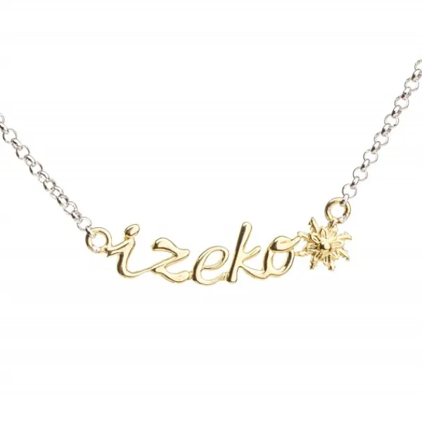 Gargantilla Izeko de Plata*Eguzkilore Best