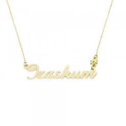 Gargantilla Izena 6 Letras Oro 18kt. Personalizable*Eguzkilore Hot