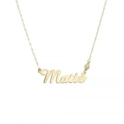 Gargantilla Izena 5 Letras Oro 18kt. Personalizable*Eguzkilore Discount
