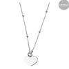 Gargantilla Mini Corazón Plata Personalizable*Eguzkilore Discount