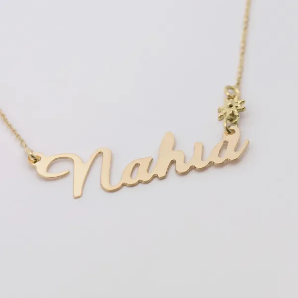 Gargantilla Nahia de Oro 18kt.*Eguzkilore