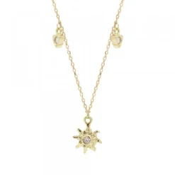 Gargantilla Oro Motivos con Brillantes*Eguzkilore Sale