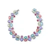 Gargantilla Queen Plata y Cristales Multicolor*Eguzkilore Outlet