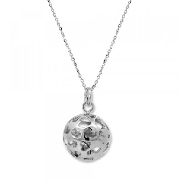 Gargantilla Trébol de Plata Onix*Eguzkilore New