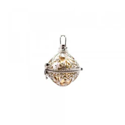 Llamador de Ángeles Ovalado con Bola Dorada y Mariposa Personalizable*Eguzkilore Discount