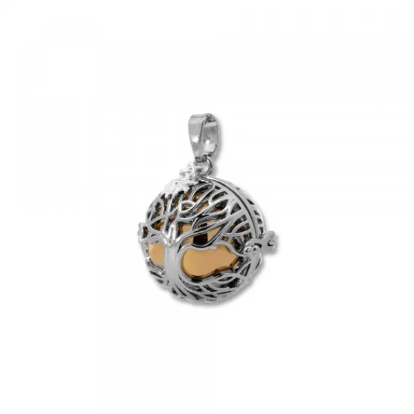 Llamador de Ángeles Árbol de la Vida Dorado con Mariposa Personalizable*Eguzkilore Hot