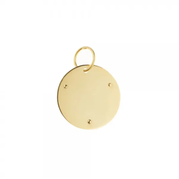 Medalla Oro Bicolor 18mm*Eguzkilore Outlet