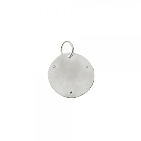 Medalla Oro Blanco 15mm*Eguzkilore Sale