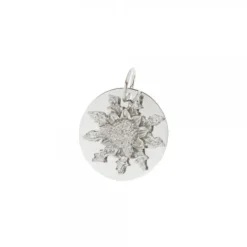 Medalla Oro Blanco 18mm*Eguzkilore Clearance