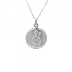 Medalla San Fermín Plata 17mm Personalizable*Eguzkilore Online