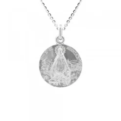 Medalla Virgen Aranzazu Plata 17mm*Eguzkilore New