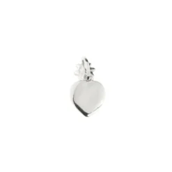 Mini Colgante Corazón y Plata*Eguzkilore New