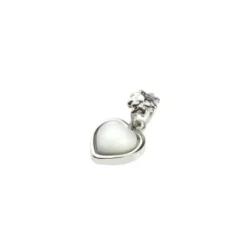 Mini Colgante Corazón y Plata*Eguzkilore New