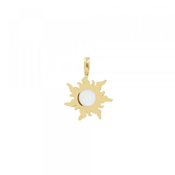 Mini Colgante Mountain Plata Dorada y Esmalte*Eguzkilore Online