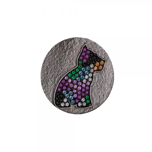 Moneda L Puppy de plata negra*Eguzkilore Sale