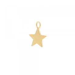 Pack Colgante y Pendientes Estrella de Plata Dorada*Eguzkilore New