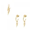 Pack Colgante y Pendientes Rayo de Plata Dorada*Eguzkilore Online