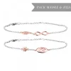 Pack Madre e Hija Pulsera Infinito Rosa*Eguzkilore Sale