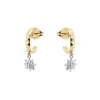 Pendientes Aiora de Plata Dorada*Eguzkilore Outlet
