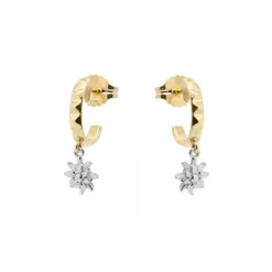 Pendientes Aiora de Plata Dorada*Eguzkilore Outlet