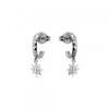 Pendientes Aiora de Rutenio*Eguzkilore Online