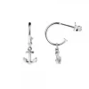 Pendientes Aro Ancla de Plata*Eguzkilore Outlet
