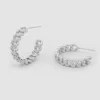 Pendientes Aro Chain Plata 22mm*Eguzkilore Clearance