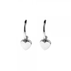 Pendientes Aro Corazón Plata*Eguzkilore Discount