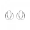 Pendientes Aro Doble Plata 16mm*Eguzkilore Best