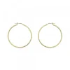 Pendientes Aro Entorchado Plata Dorada 35mm*Eguzkilore Discount
