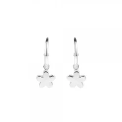 Pendientes Aro Flor de plata*Eguzkilore Sale