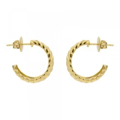 Pendientes Aro Grecia Plata Dorada 20mm*Eguzkilore Discount