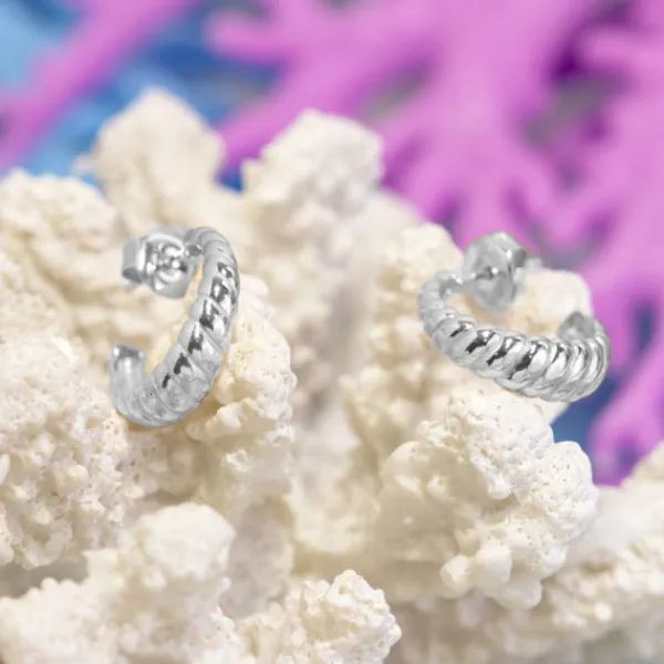 Pendientes Aro Grecia Plata 20mm*Eguzkilore Outlet