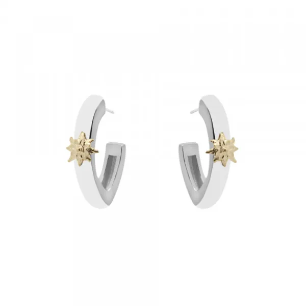Pendientes Aro Olatu Plata*Eguzkilore Online