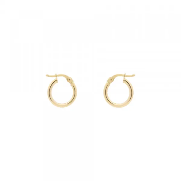 Pendientes Aro Oro Amarillo 18kt.*Eguzkilore Hot