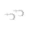Pendientes Aro Punky Plata 10mm*Eguzkilore Sale