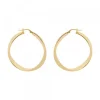 Pendientes Aros Entorchados Plata Dorada 38mm*Eguzkilore Best