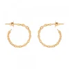 Pendientes Aros Eslabones Plata Dorada*Eguzkilore Clearance