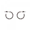 Pendientes Aro Twist Plata 15mm*Eguzkilore