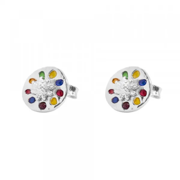 Pendientes Arrue Plata 11mm*Eguzkilore Sale