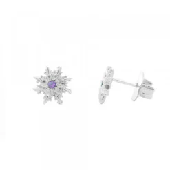 Pendientes Basic Colors Plata y Amatista*Eguzkilore Discount