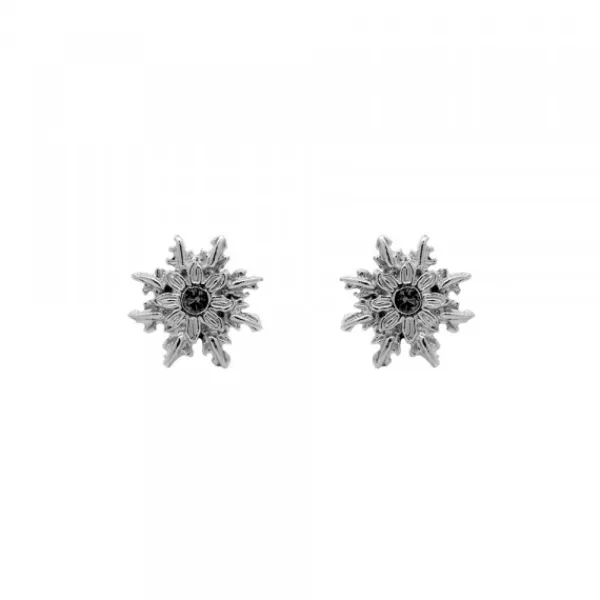 Pendientes Basic Colors Rutenio y Circonita Negra*Eguzkilore Sale