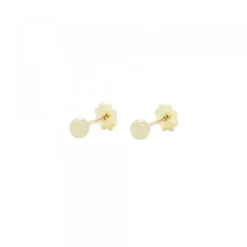 Pendientes Bebé Bola Oro Amarillo 3mm*Eguzkilore Outlet