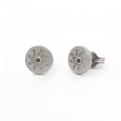 Pendientes Black Rutenio y Circonita Negra*Eguzkilore Sale