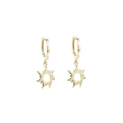 Pendientes Cripa Mountain Plata Dorada*Eguzkilore Hot