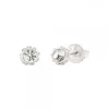Pendientes Distira Plata y Cristal Blanco*Eguzkilore Hot