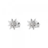 Pendientes Oro Blanco y Brillante 9mm*Eguzkilore Discount